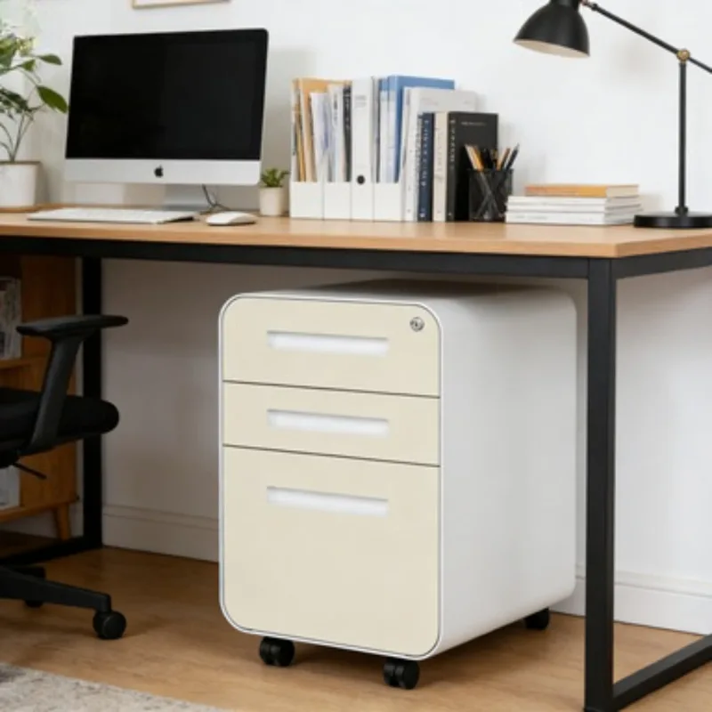 Office Furniture Filing Cabinets - ตู้เก็บเอกสาร 3 ลิ้นชักพร้อมกุญแจ Laura Furniture Stockpile