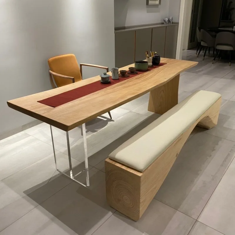 โต๊ะลอยอะคริลิคไม้เนื้อแข็งสไต - Office Furniture Modern บทวิจารณ์และราคา