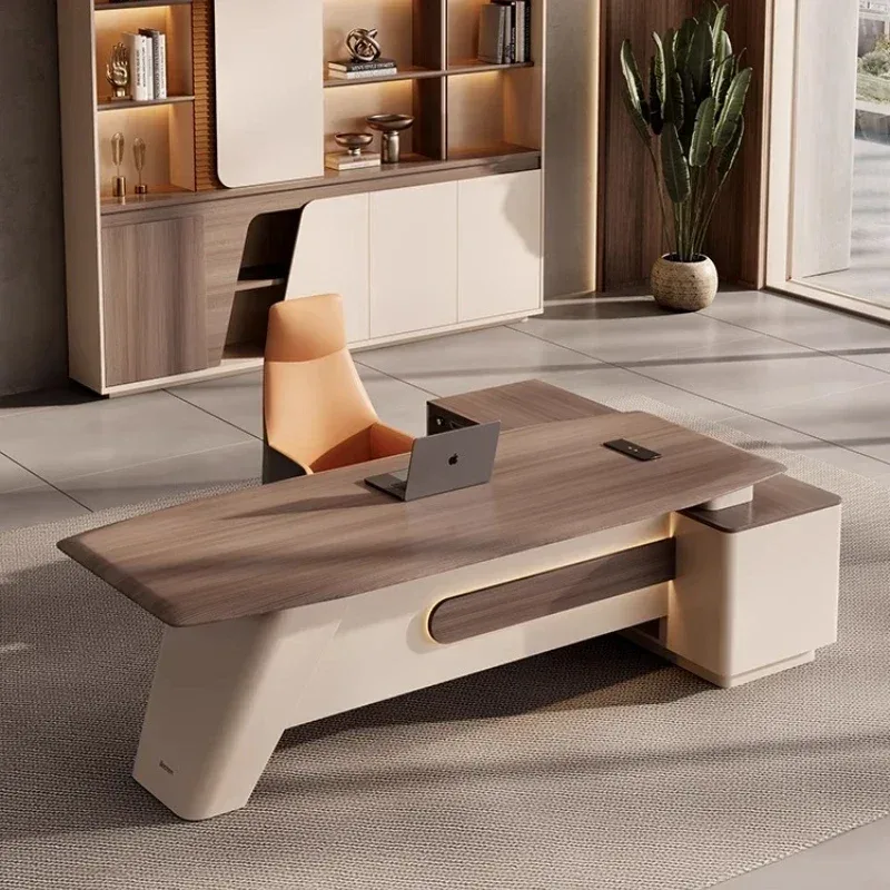 โต๊ะทำงานผู้บริหารทรงตัวแอล ดี - Office Furniture Filing Cabinets บทวิจารณ์และราคา