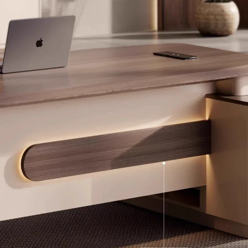 โต๊ะทำงานผู้บริหารทรงตัวแอล ดี - Office Furniture Filing Cabinets บทวิจารณ์และราคา