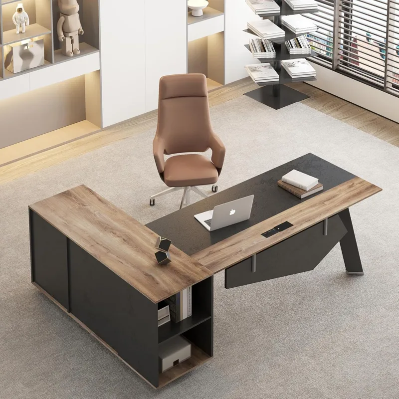 โต๊ะทำงานผู้บริหารรูปตัว L ขนา - Office Furniture Filing Cabinets บทวิจารณ์และราคา
