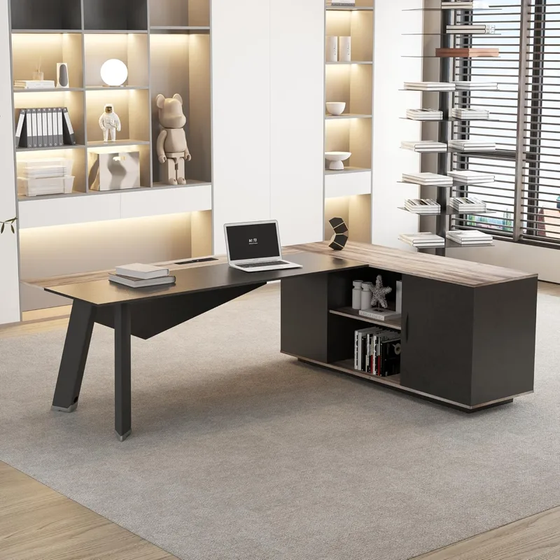 โต๊ะทำงานผู้บริหารรูปตัว L ขนา - Office Furniture Filing Cabinets บทวิจารณ์และราคา