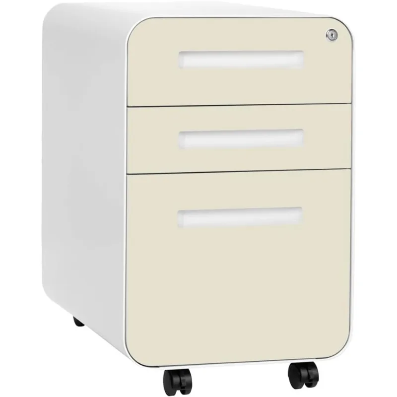 ตู้เก็บเอกสาร 3 ลิ้นชักพร้อมกุ - Office Furniture Filing Cabinets บทวิจารณ์และราคา