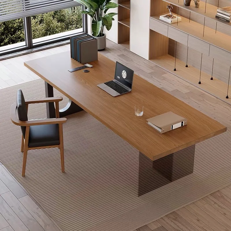 โต๊ะทำงานไม้ลอยน้ำอะคริลิกสไตล - Office Furniture Home บทวิจารณ์และราคา