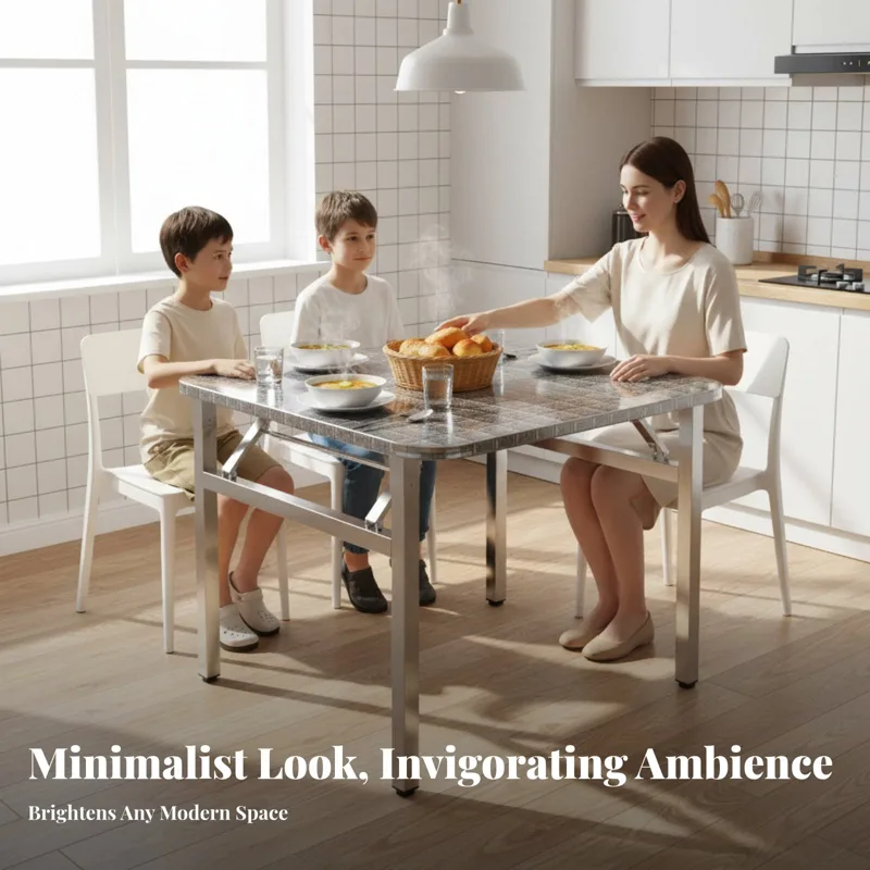 โต๊ะพับรูปสี่เหลี่ยมผืนผ้า ดีไ - Office Furniture Home บทวิจารณ์และราคา