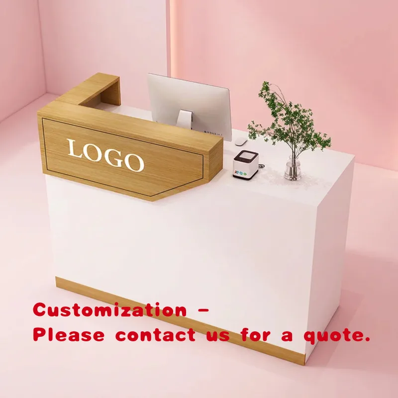 เคาน์เตอร์ต้อนรับโรงแรมไม้แบบก - Office Furniture Modern บทวิจารณ์และราคา
