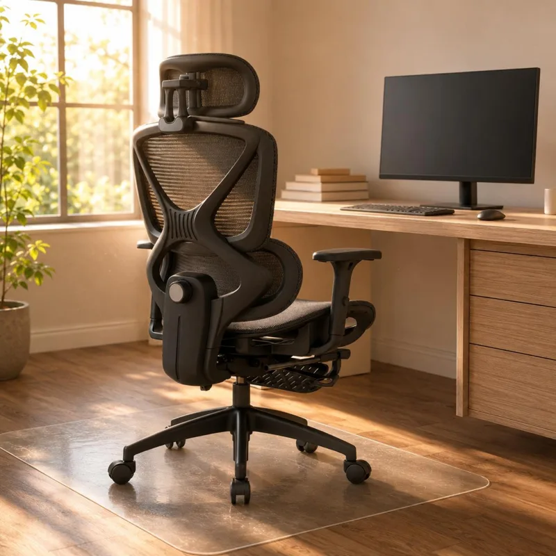 เก้าอี้หมุนพนักพิงสูงพร้อมที่ว - Office Furniture Modern บทวิจารณ์และราคา